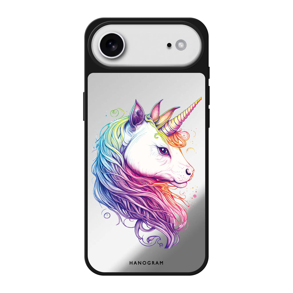 A unicorn 鏡面手機殼