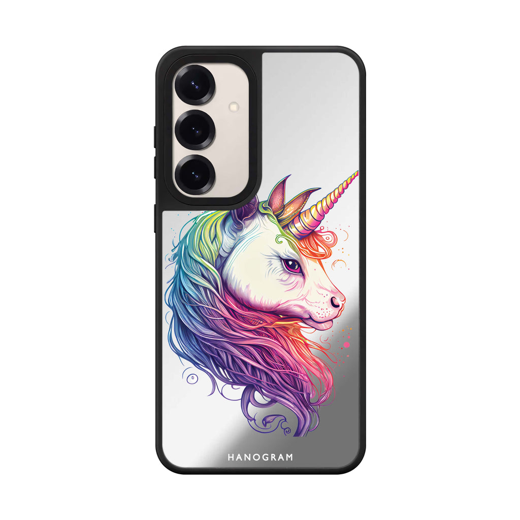 A unicorn 鏡面手機殼