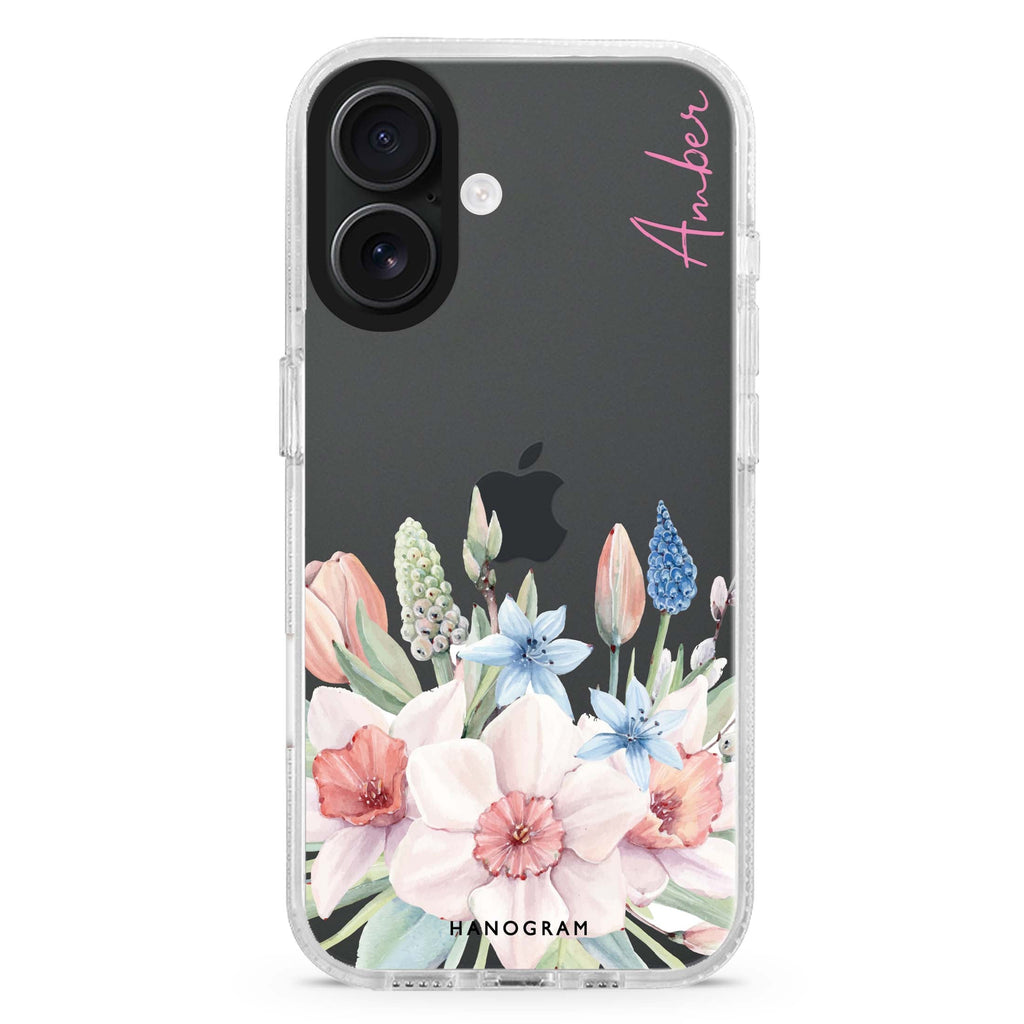 My Glamour Floral 水晶透明保護殼