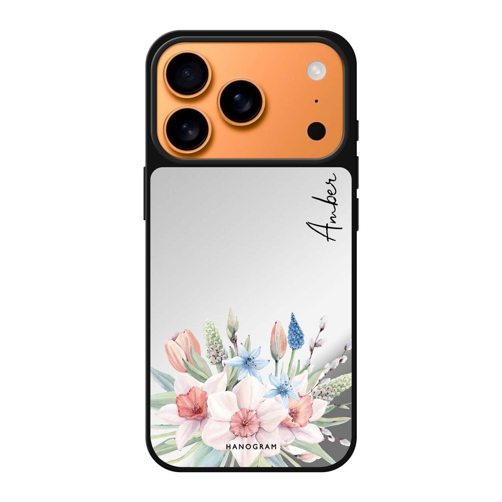 My Glamour Floral 花卉 iPhone 17 Pro Max 鏡面手機殼主圖
