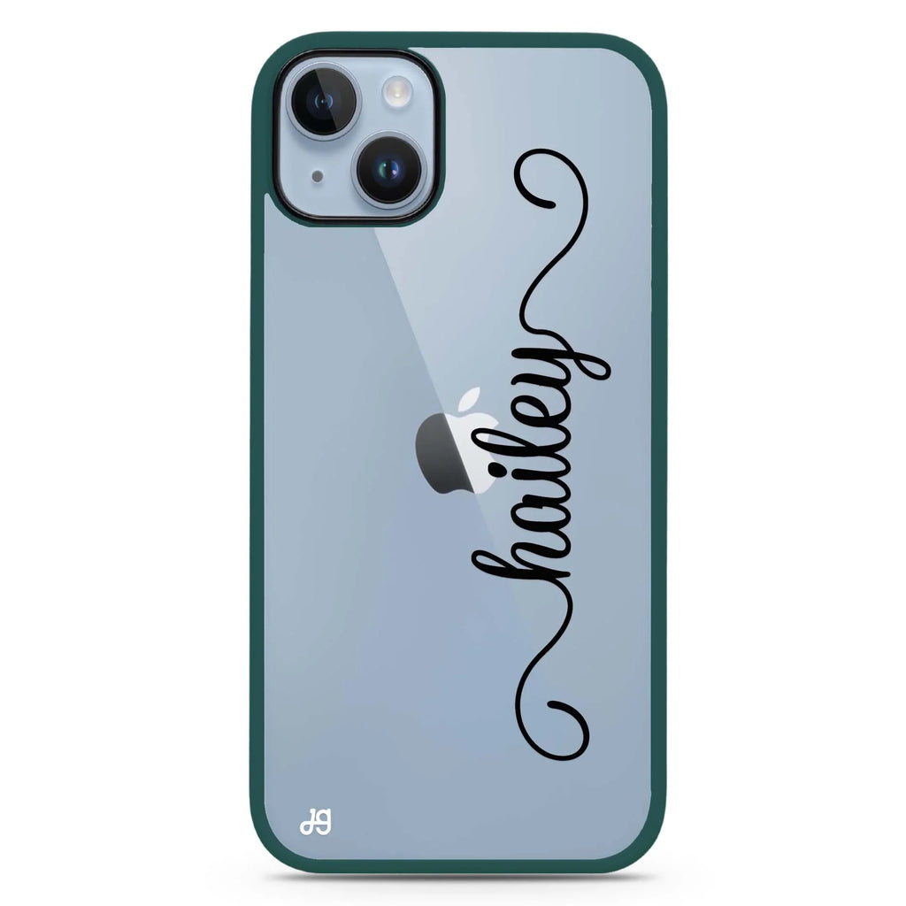 Vertical Cursive Handwritten iPhone 15 Plus 防衝擊保護殼