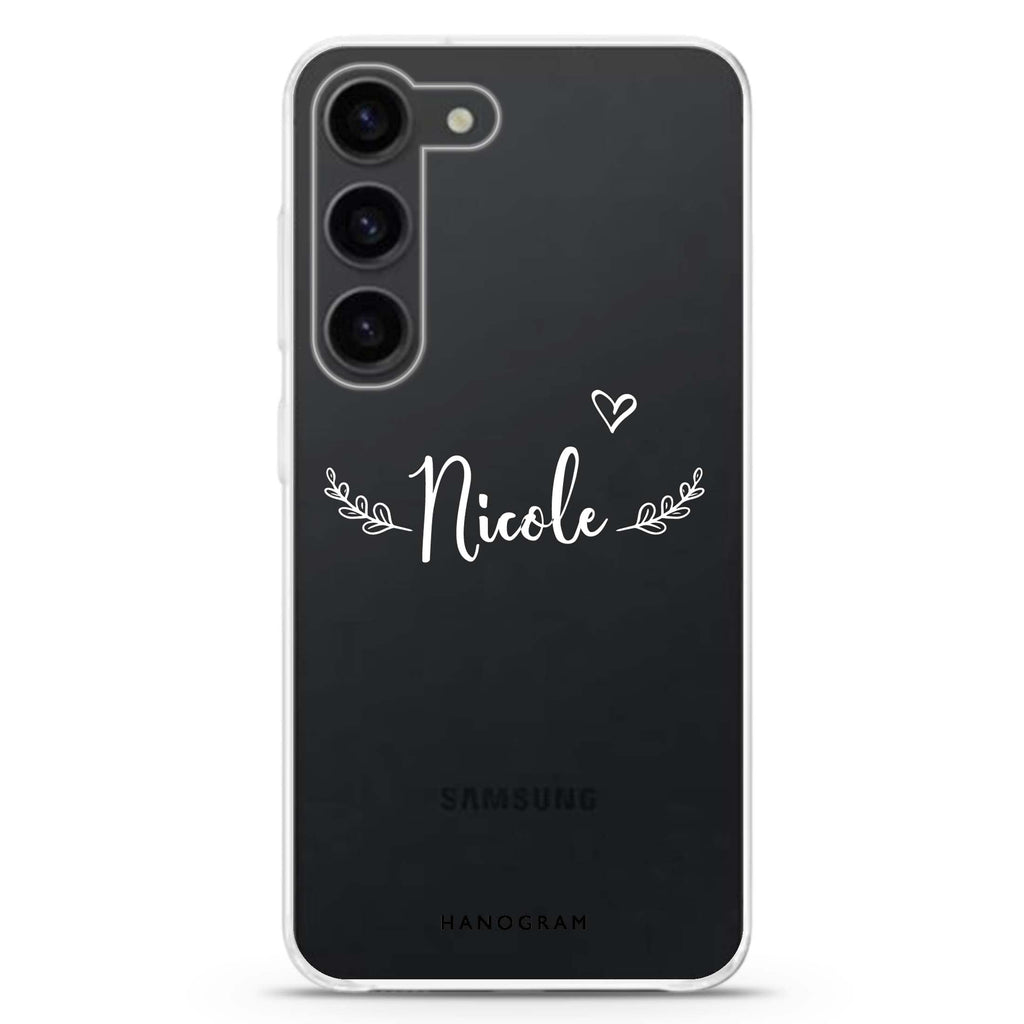 Sleek Samsung Galaxy 水晶透明保護殼