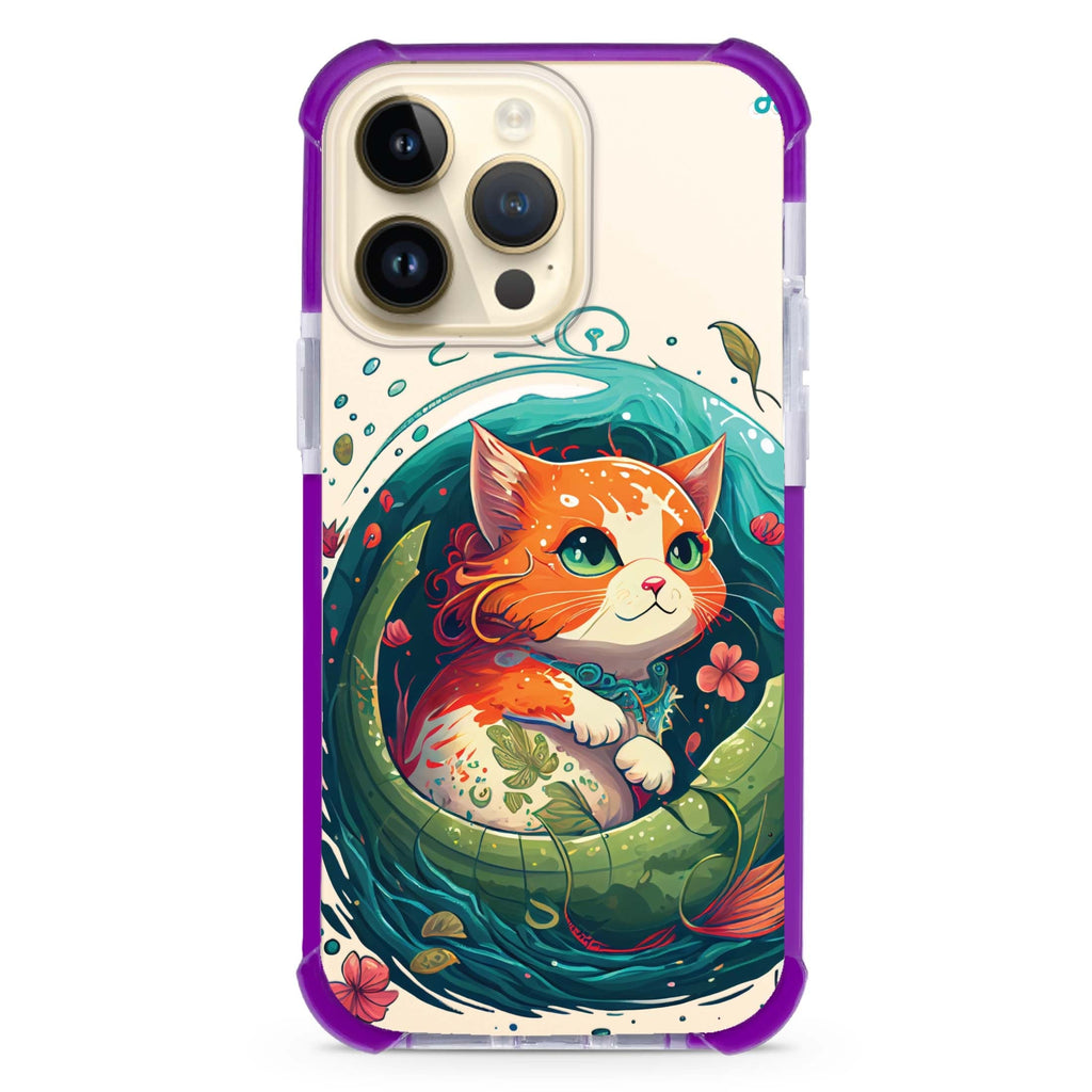 Mermaid Cat iPhone Magsafe 兼容超強防摔保護殼