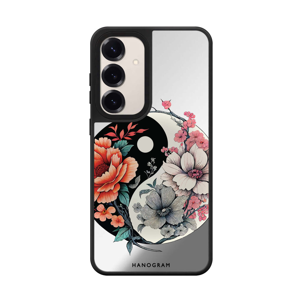 Floral & Tai Chi 鏡面手機殼
