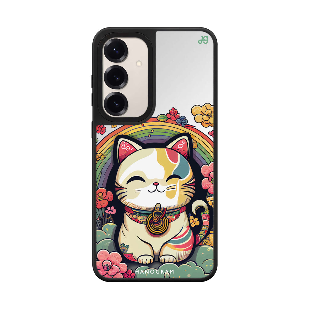 Japanese Lucky Cat 鏡面手機殼