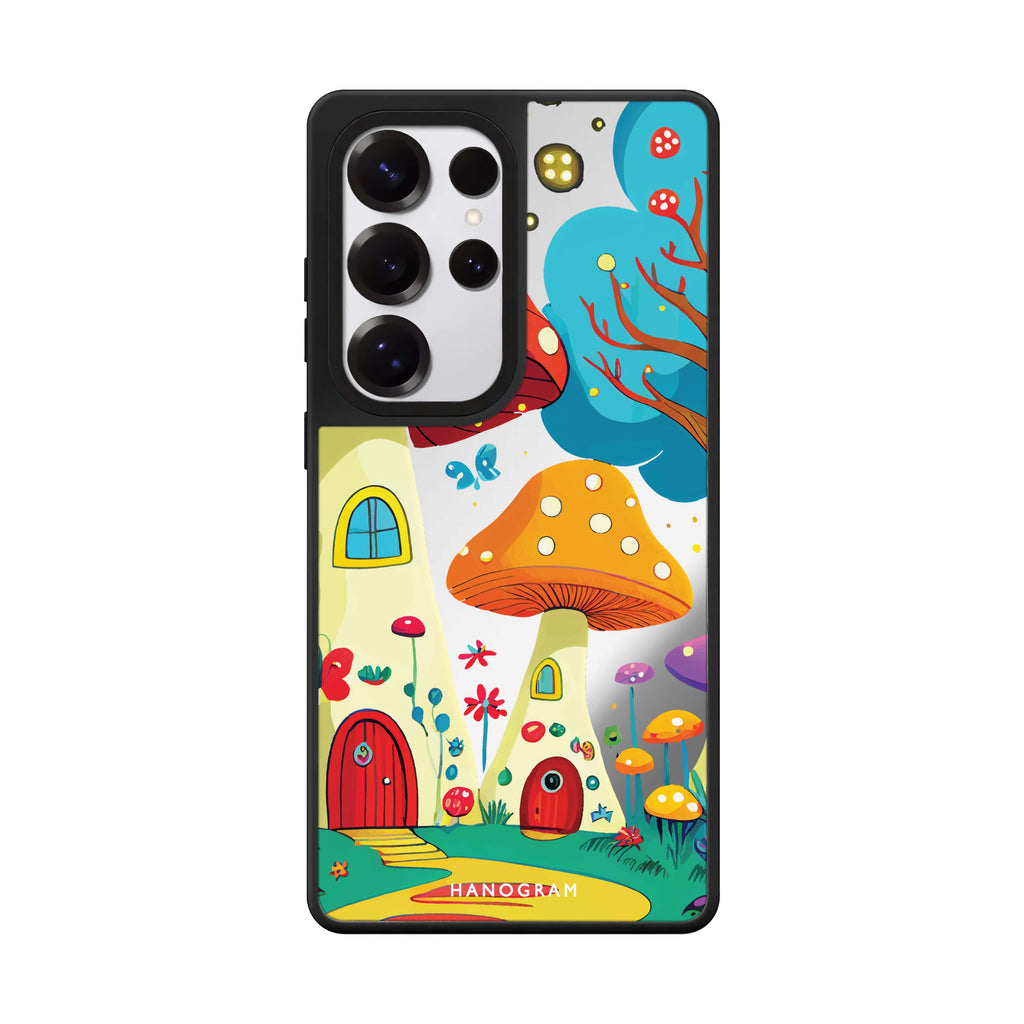 Mushroom Art 鏡面手機殼
