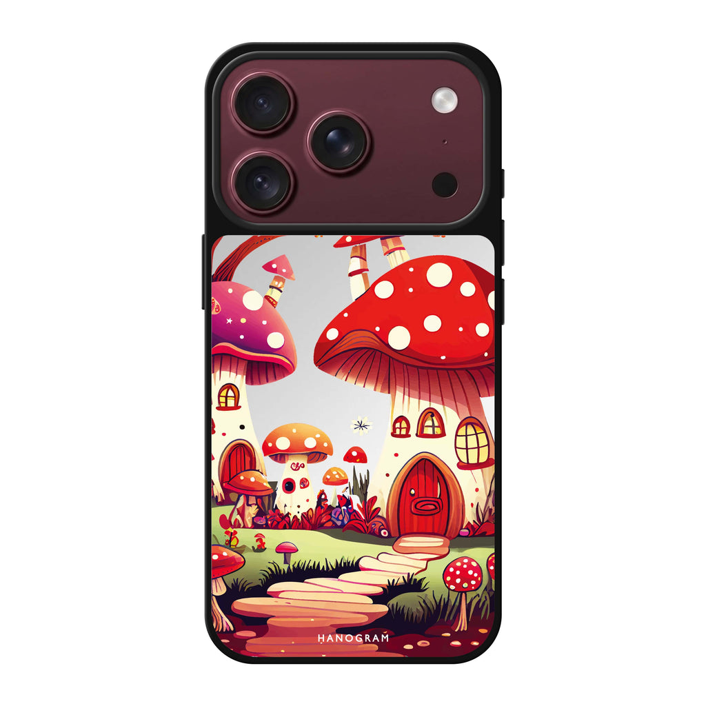 Mushroom Art 鏡面手機殼