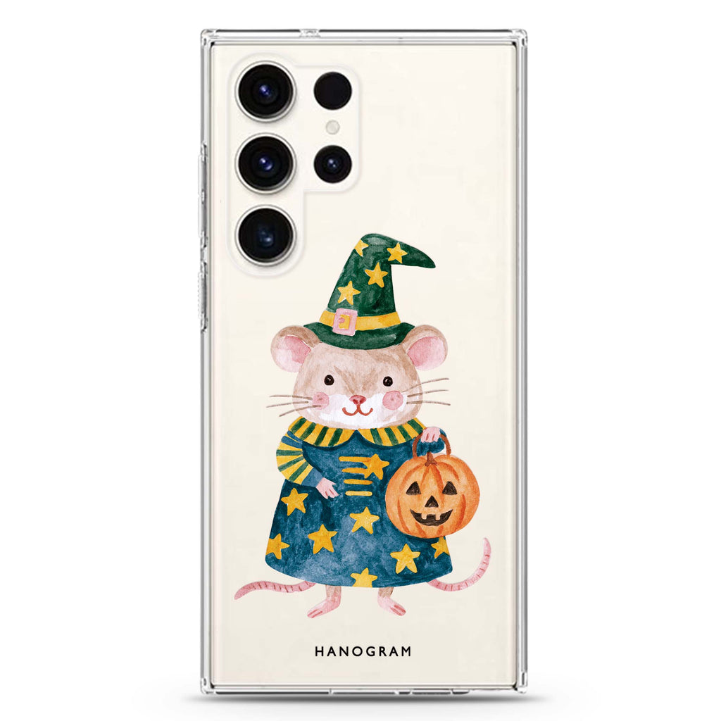 Mouse with a Magic Hat Samsung Galaxy 水晶透明保護殼