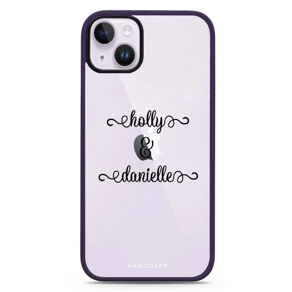 Our Cursive Handwritten iPhone 15 Plus 防衝擊保護殼