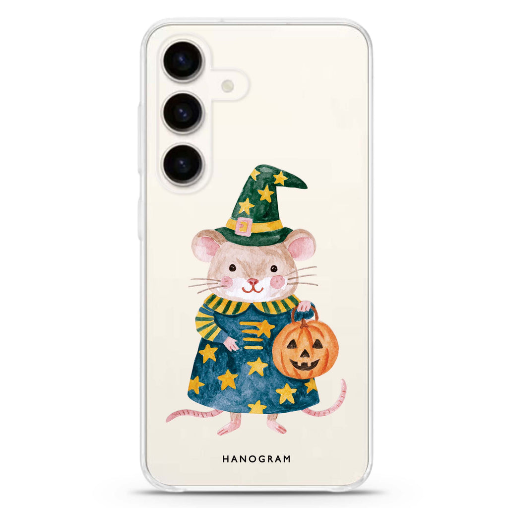 Mouse with a Magic Hat Samsung Galaxy 水晶透明保護殼