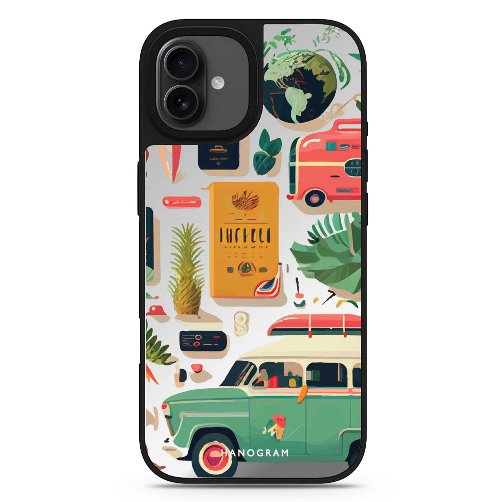 Tour iPhone 17 鏡面手機殼 主圖設計