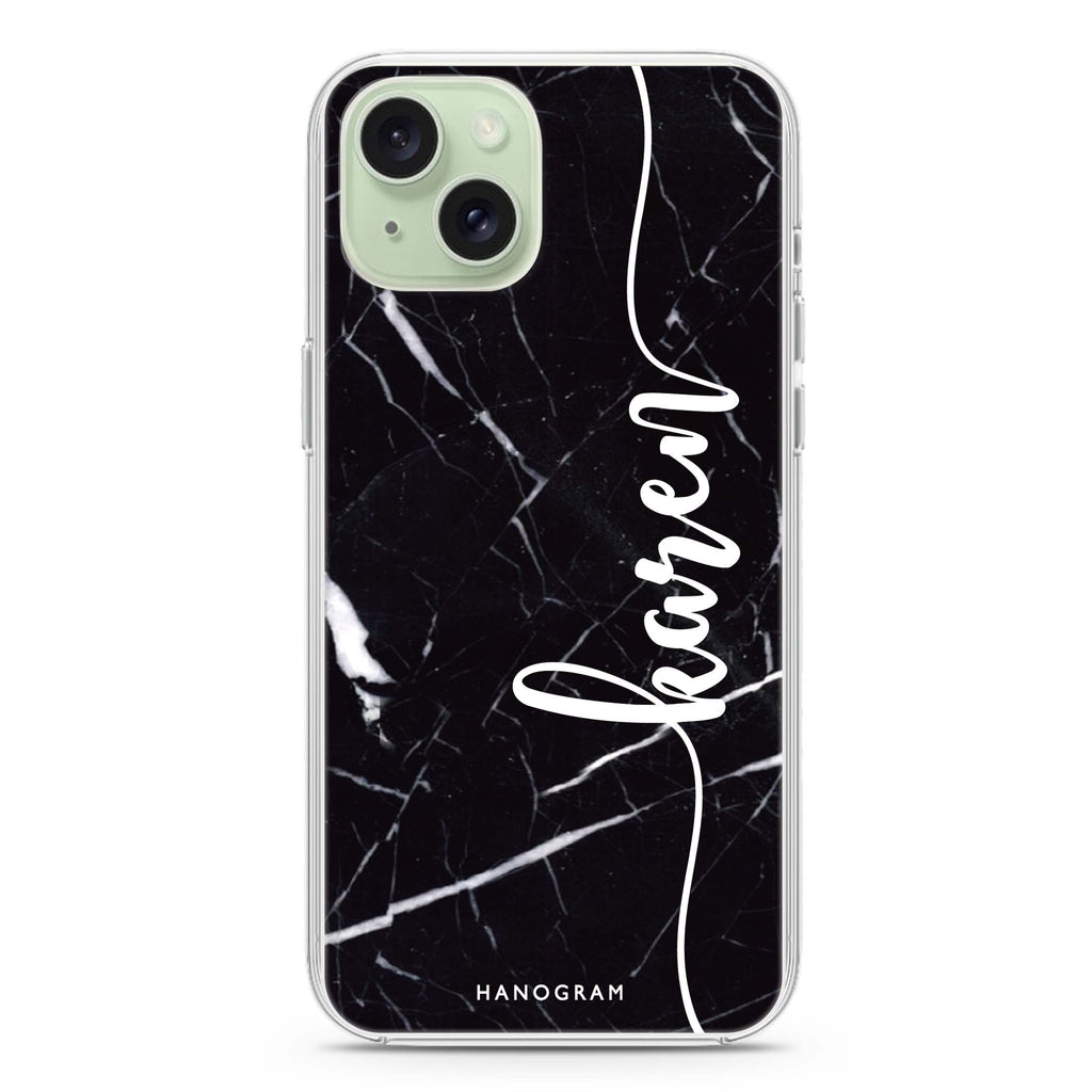 Marble Edition VIII iPhone 15 Magsafe 兼容水晶透明保護殼