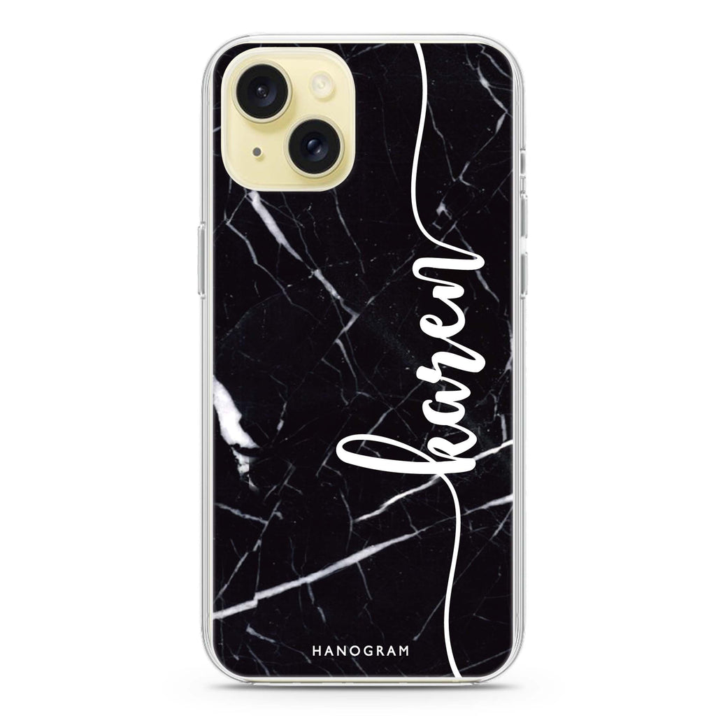 Marble Edition VIII iPhone 15 Plus Magsafe 兼容水晶透明保護殼