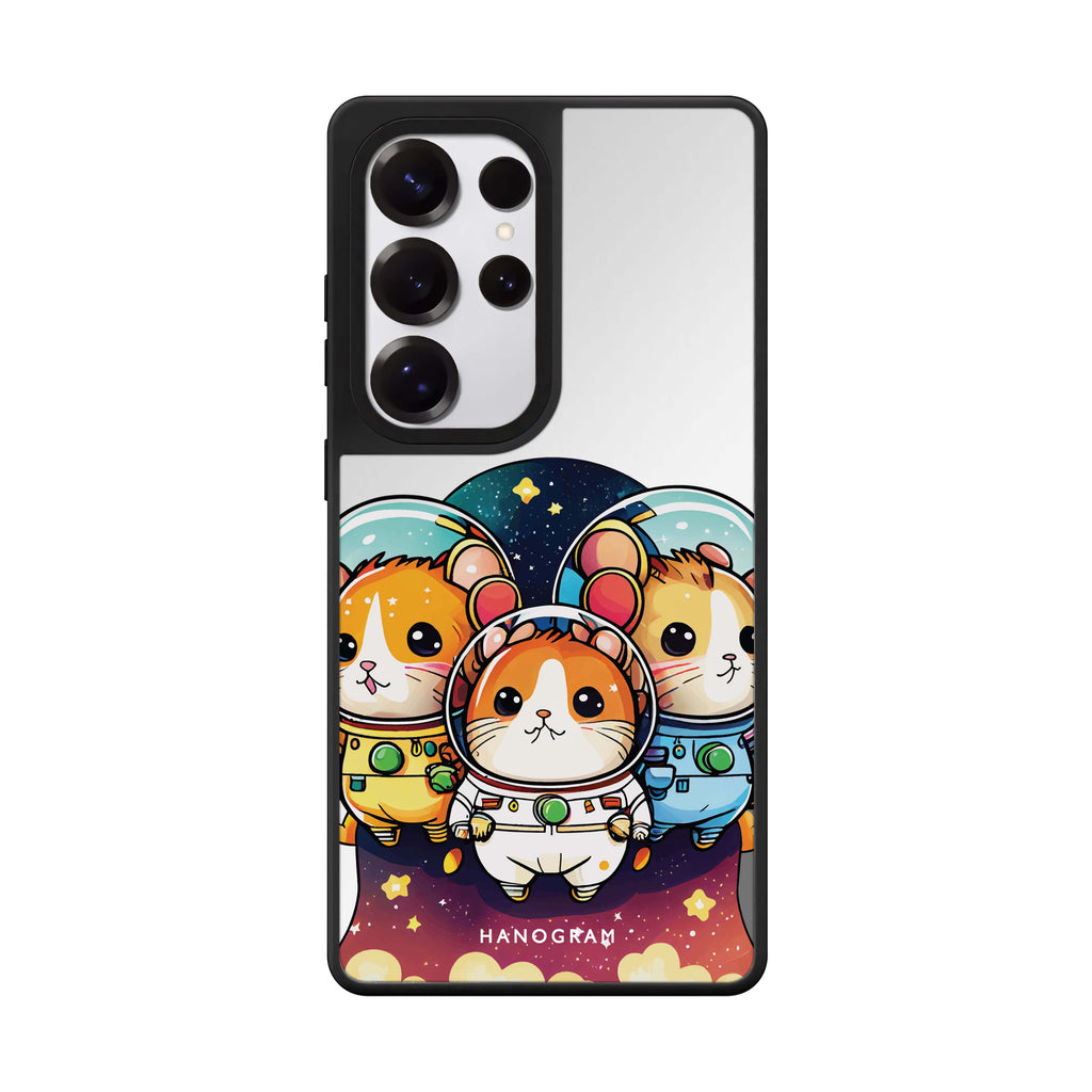 Space squirrels 鏡面手機殼