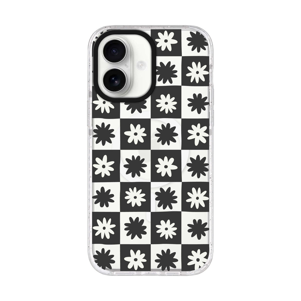 Flowers iPhone 17 水晶透明保護殼正面展示