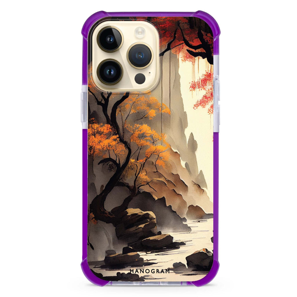 Japanese painting iPhone Magsafe 兼容超強防摔保護殼