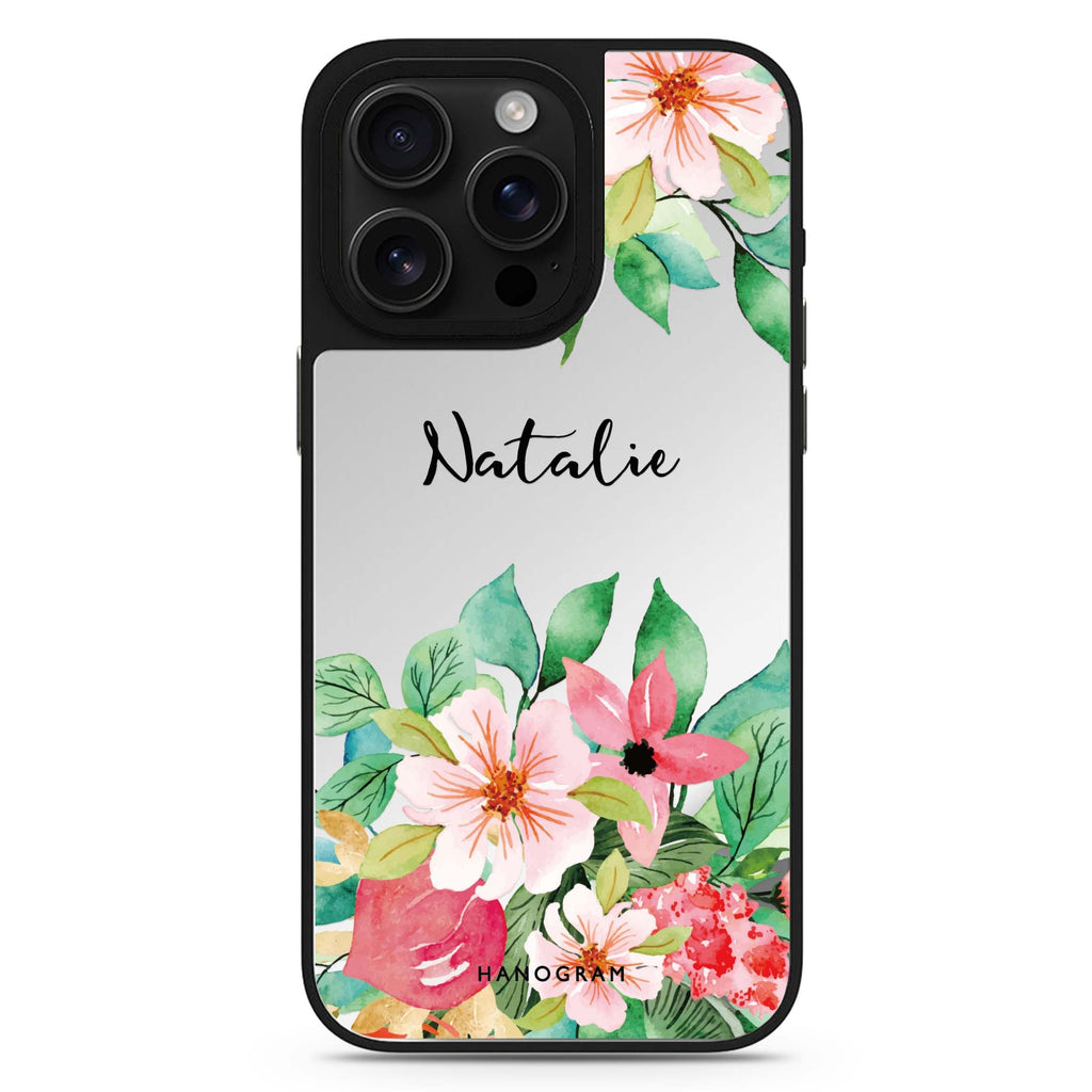 Floral Life 鏡面手機殼