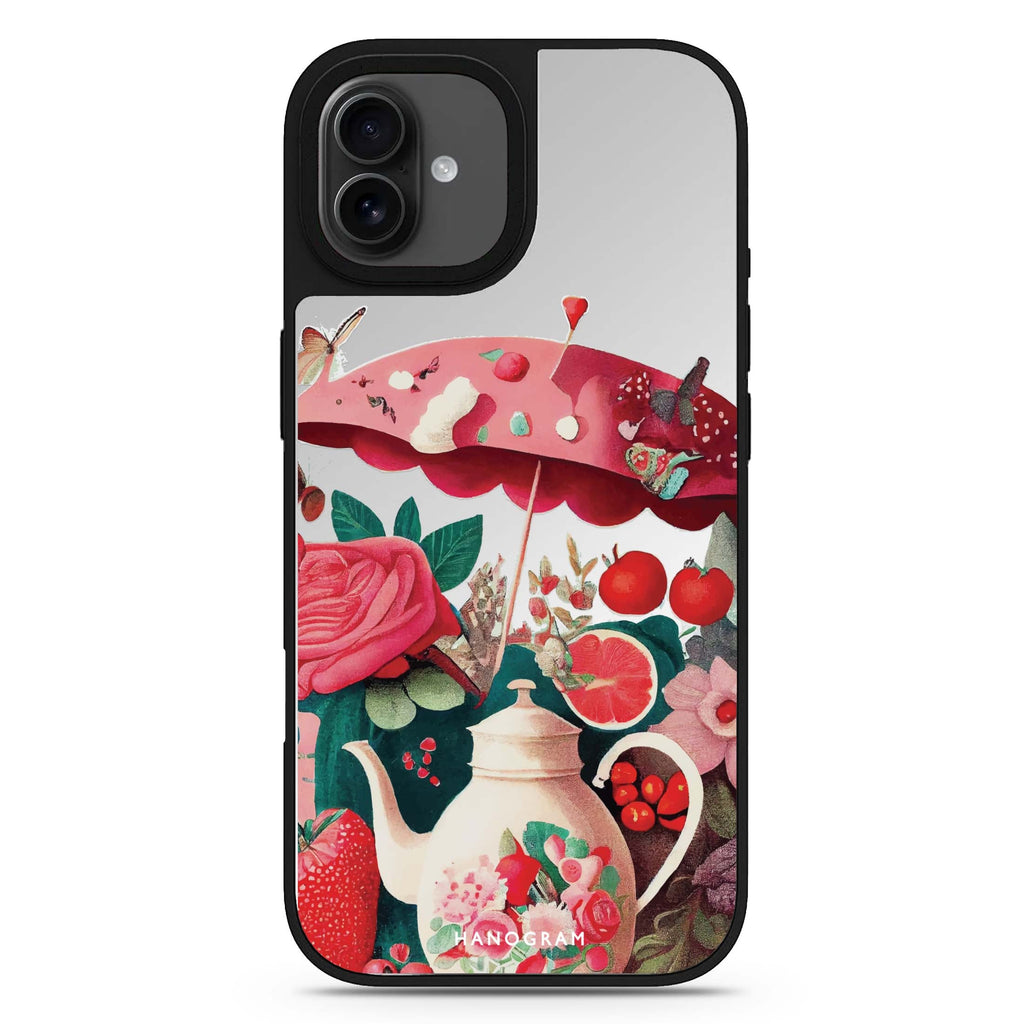 Tea Time iPhone 17 鏡面手機殼 主圖設計