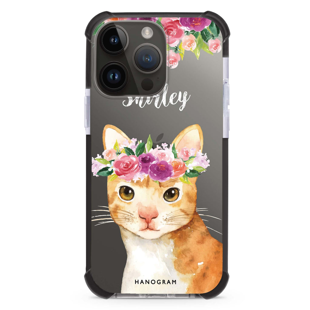 Floral and Cat 超強防摔保護殼