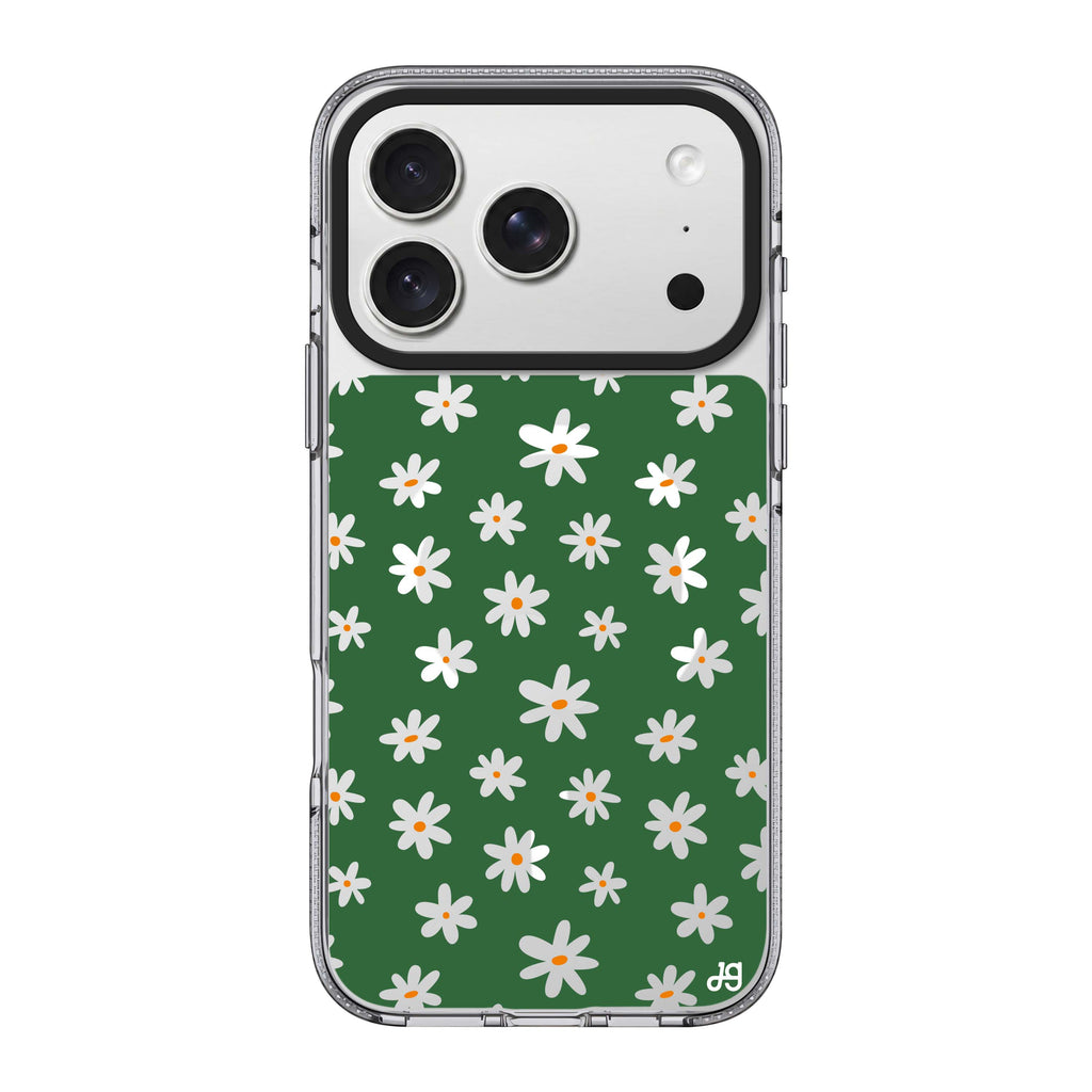 Flowers Pattern 水晶透明保護殼