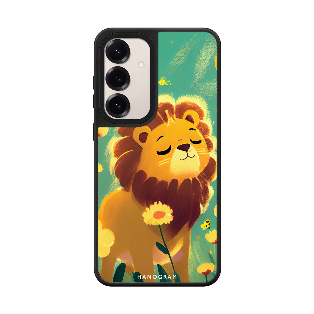 Lion in the garden 鏡面手機殼
