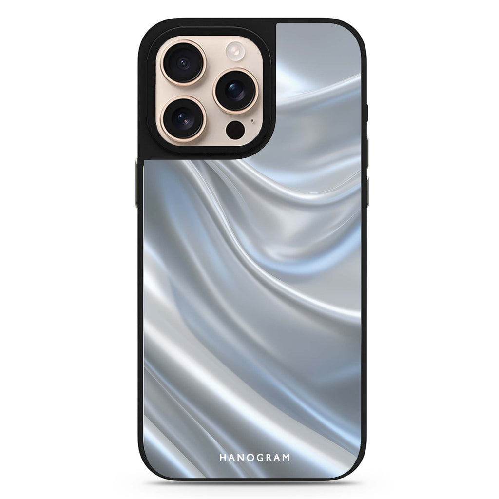Silver Silk Magsafe 兼容鏡面手機殼