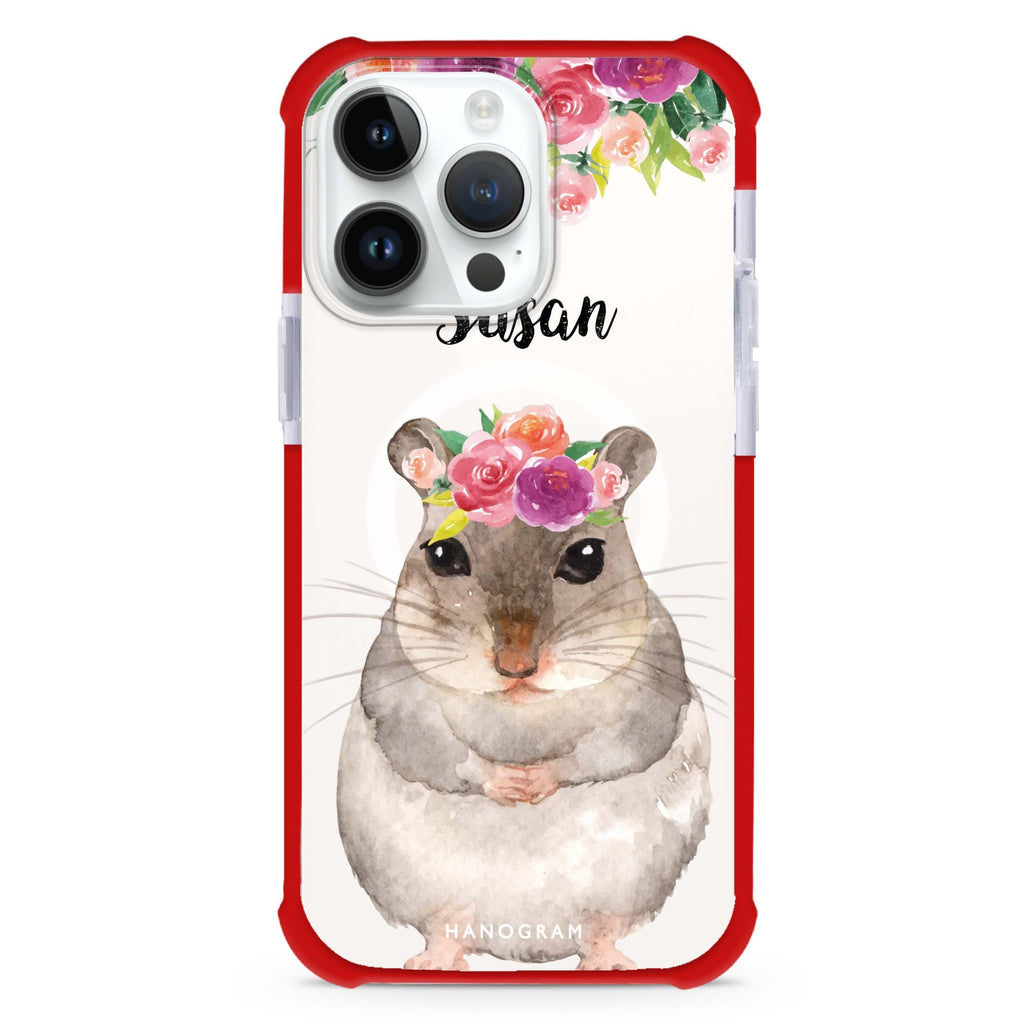 Floral Bloom iPhone Magsafe 兼容超強防摔保護殼