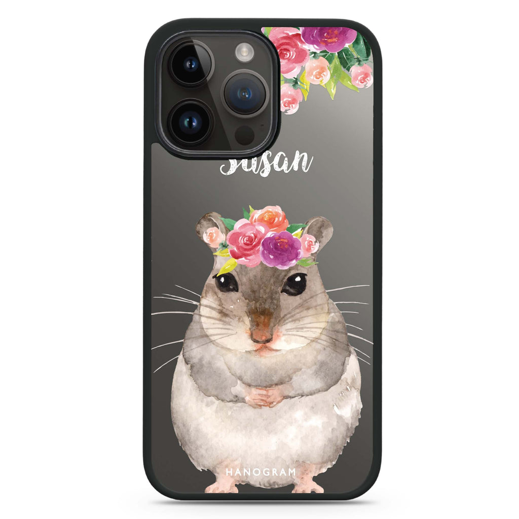 Floral and Hamster 防衝擊保護殼