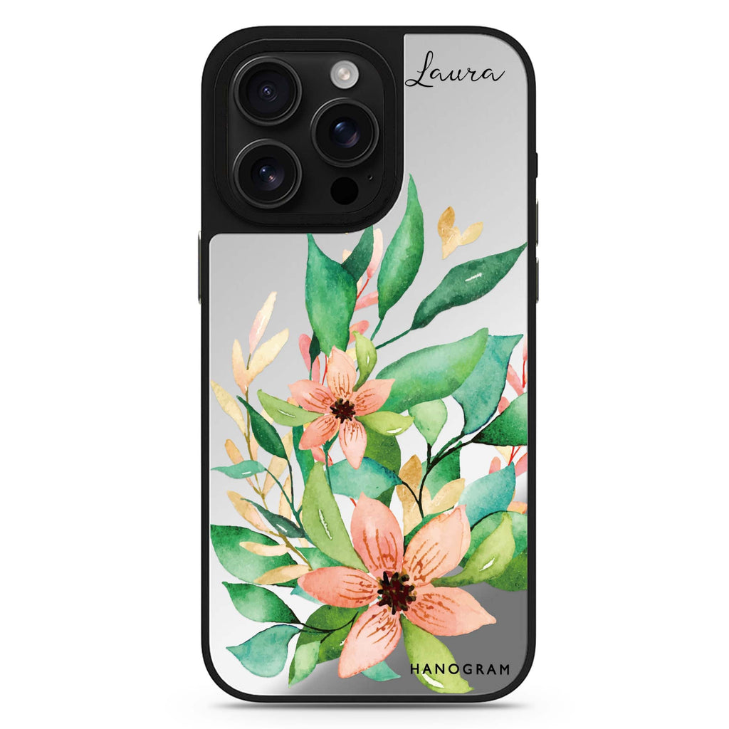 Floral Bloom 鏡面手機殼