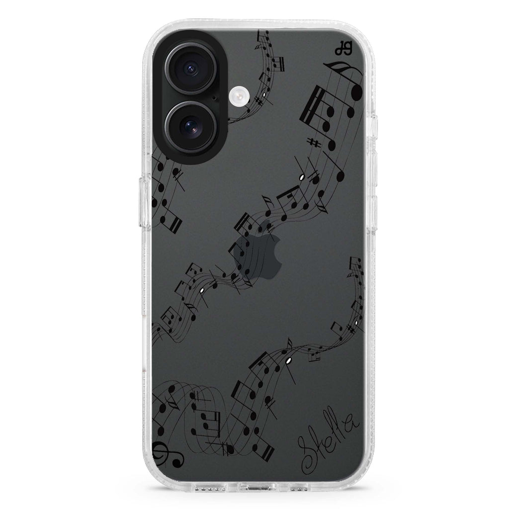 Music 水晶透明保護殼