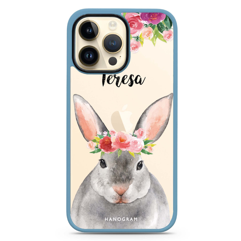 Floral and Bunny 防衝擊保護殼