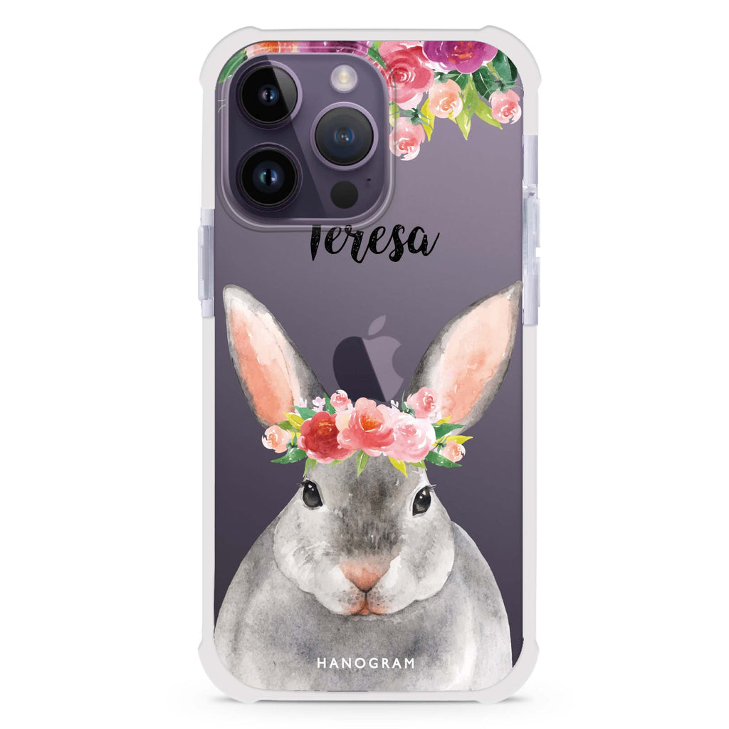 Floral and Bunny 超強防摔保護殼
