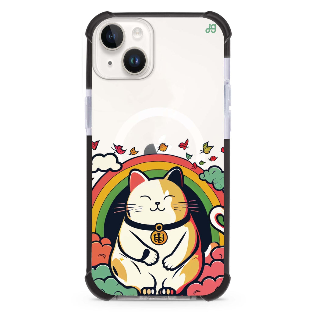 Lucky Cat iPhone 15 Plus Magsafe 兼容超強防摔保護殼