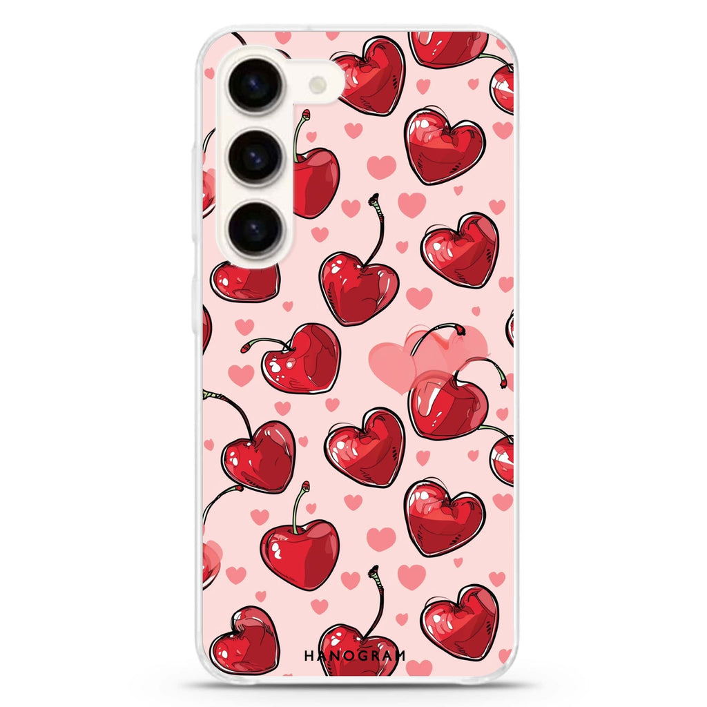 Cherry Amore Samsung Galaxy 水晶透明保護殼