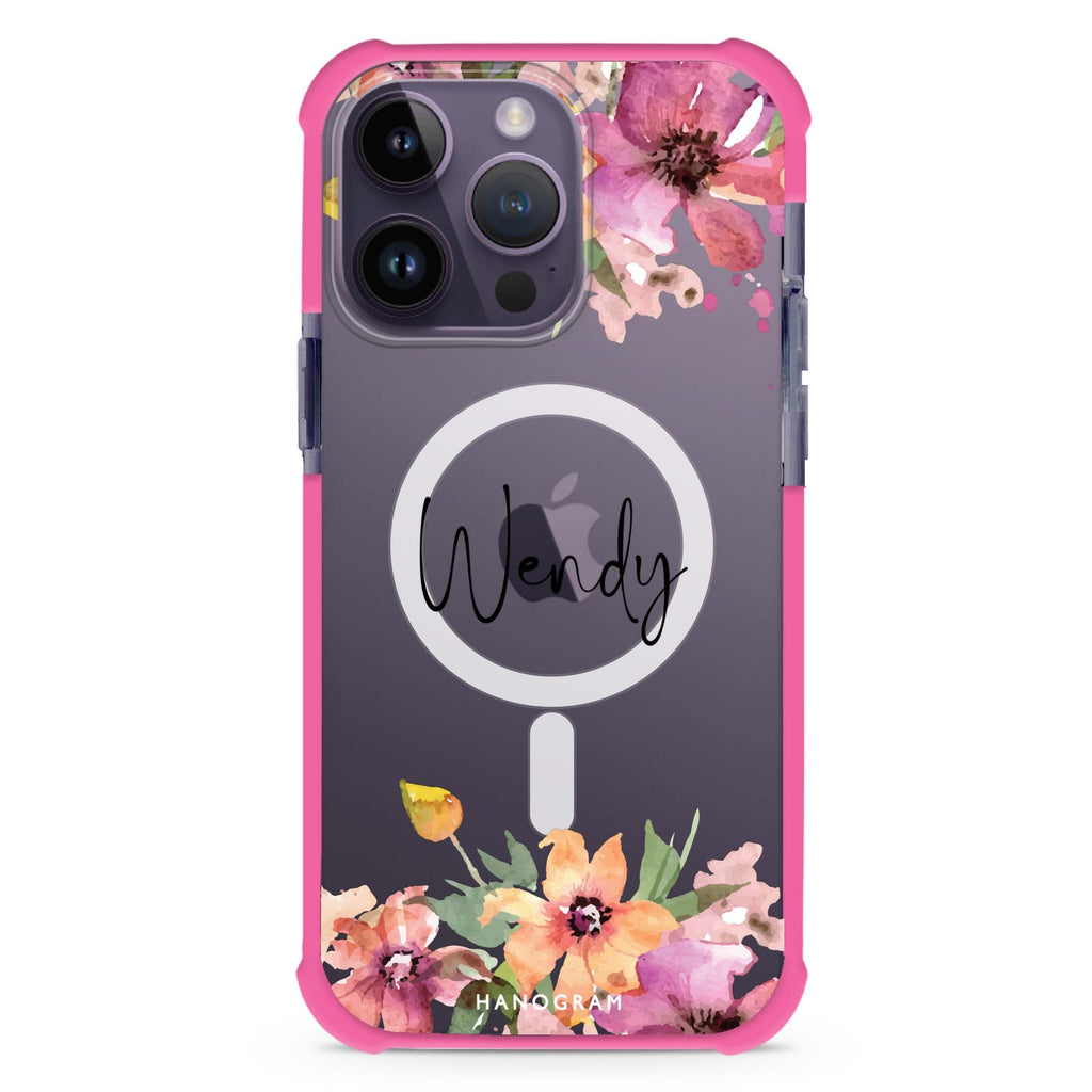 Garden Glow iPhone Magsafe 兼容超強防摔保護殼