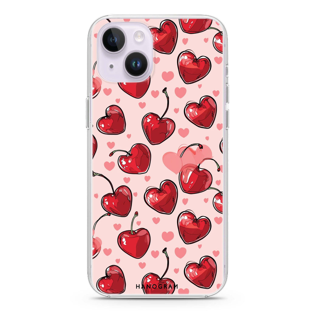 Cherry Amore iPhone 14 水晶透明保護殼