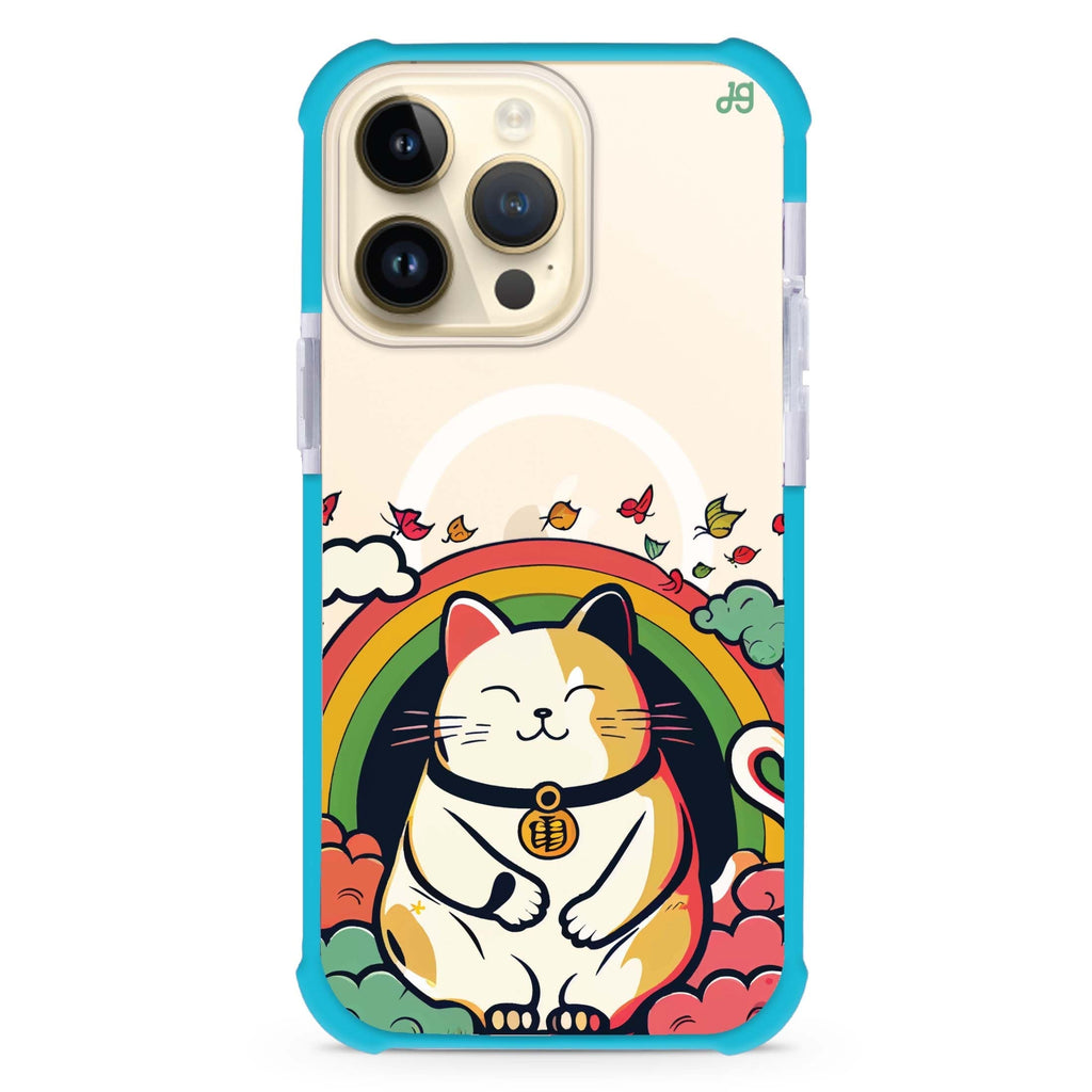 Lucky Cat iPhone Magsafe 兼容超強防摔保護殼
