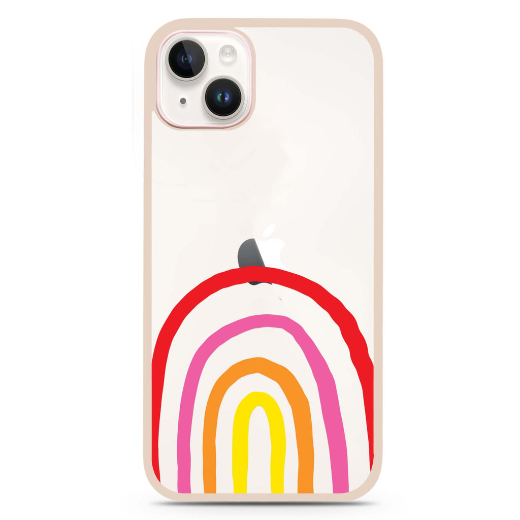 Rainbow Drawing iPhone 15 Plus 防衝擊保護殼
