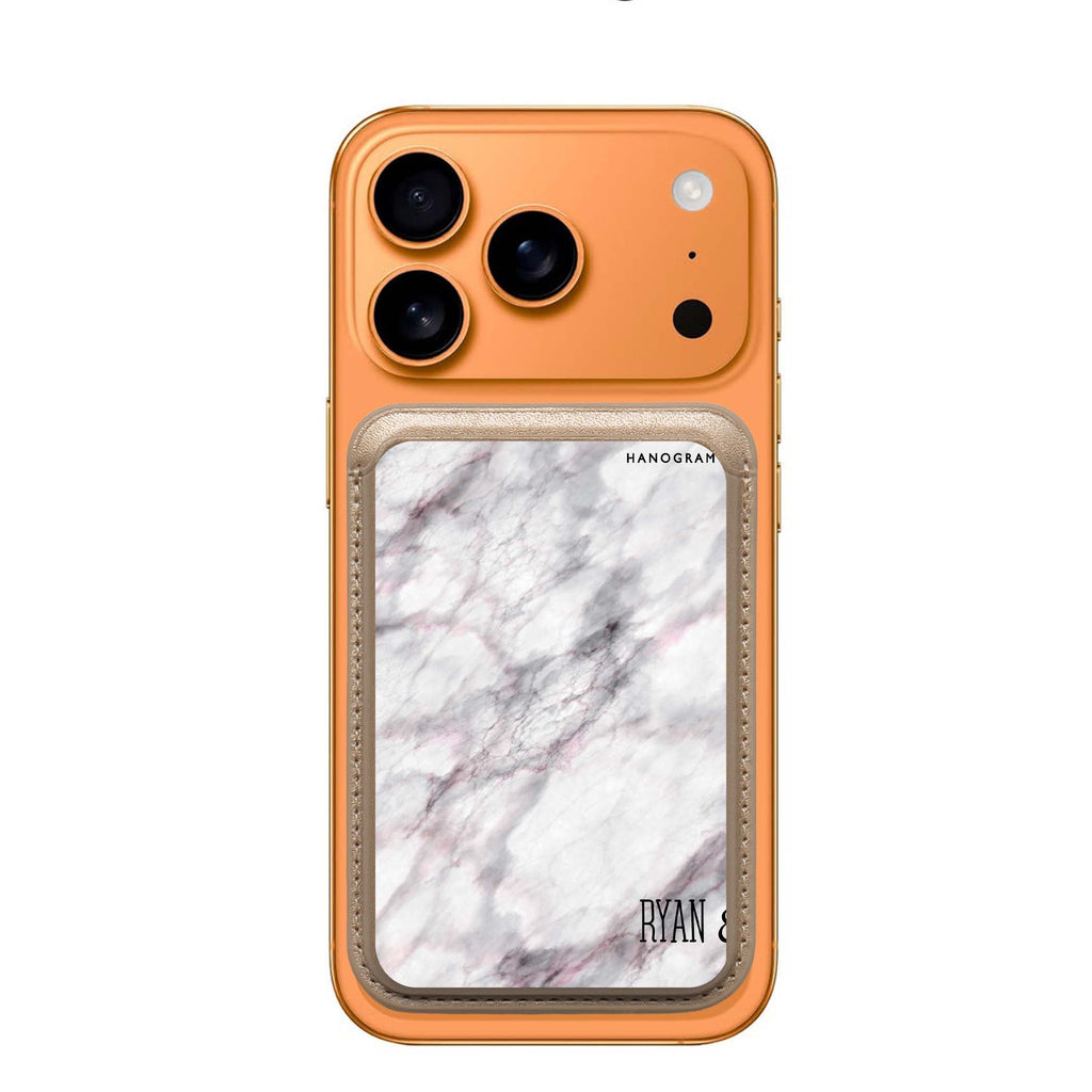 White Marble Magsafe 卡套