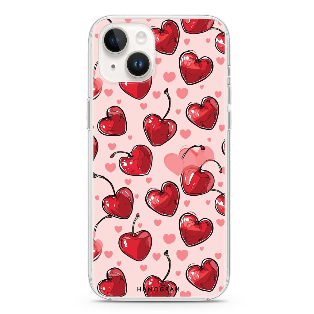 Cherry Amore iPhone 14 Plus 水晶透明保護殼