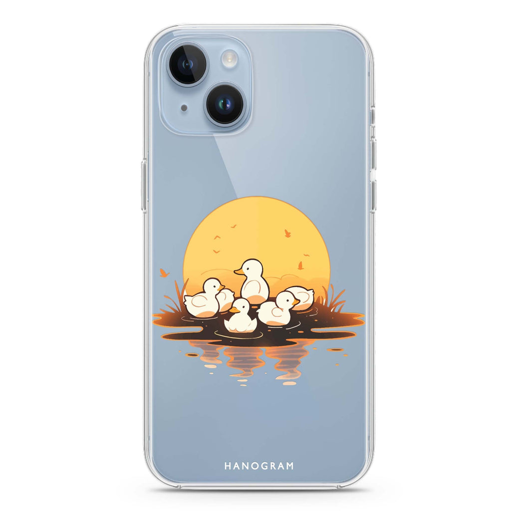 Dawn Duck Drift iPhone 14 Plus 水晶透明保護殼