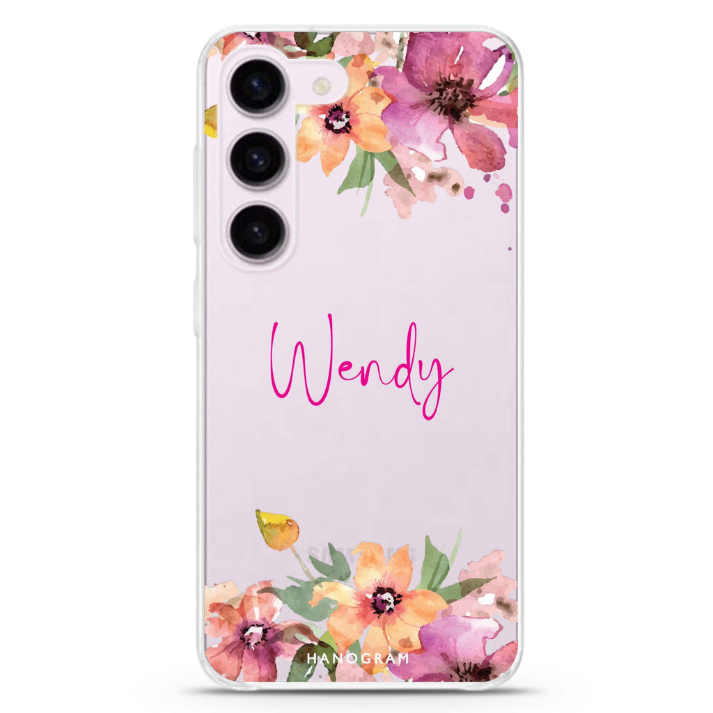 Garden Glow Samsung Galaxy 水晶透明保護殼