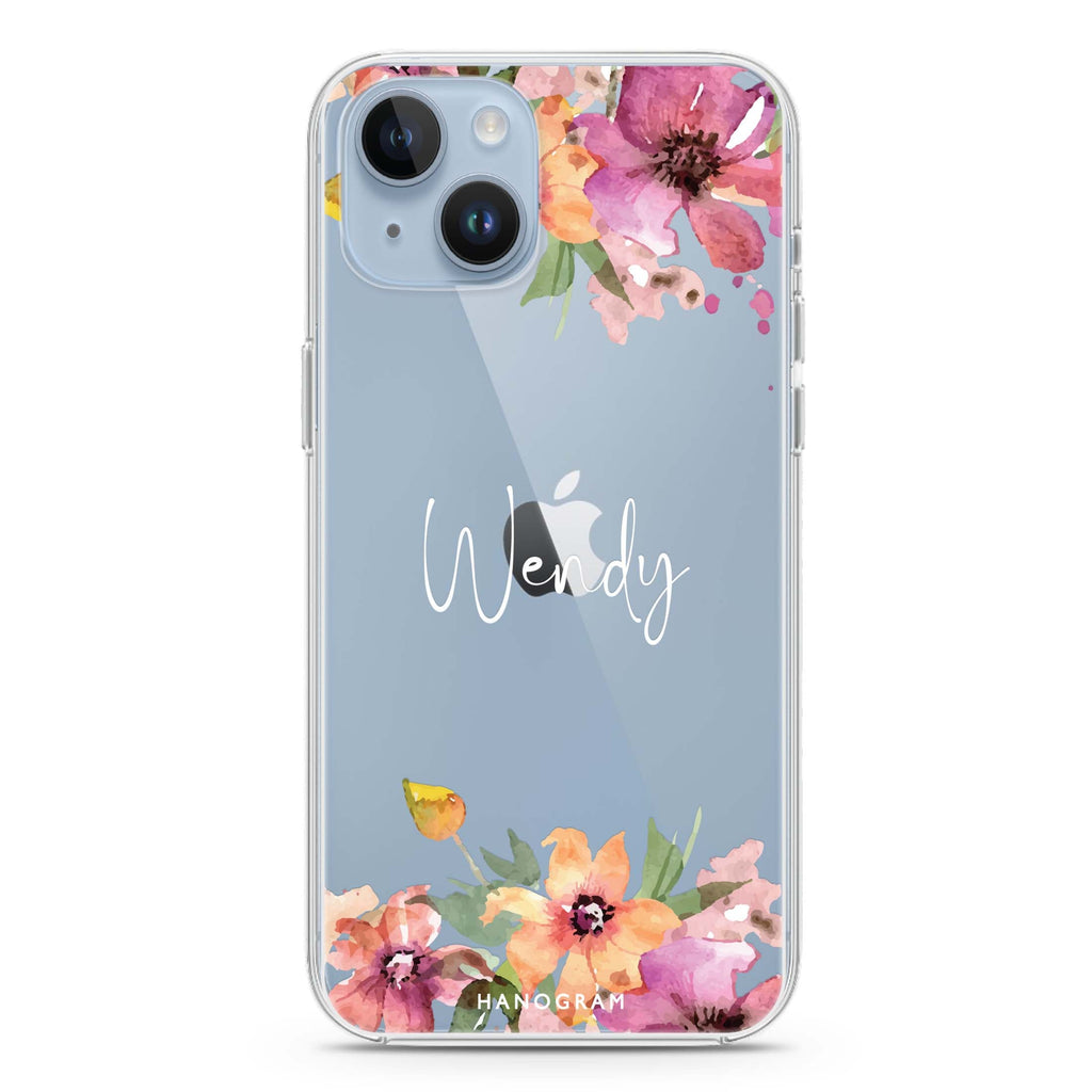 Garden Glow iPhone 14 水晶透明保護殼