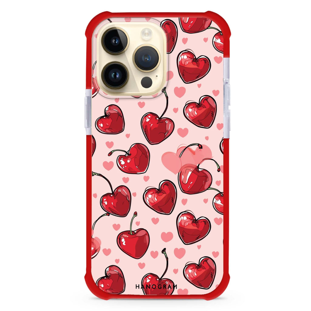 Cherry Amore iPhone Magsafe 兼容超強防摔保護殼