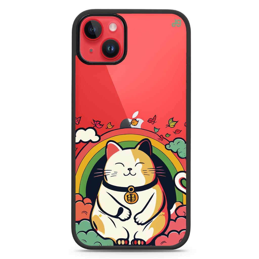 Lucky Cat iPhone 15 Plus 防衝擊保護殼