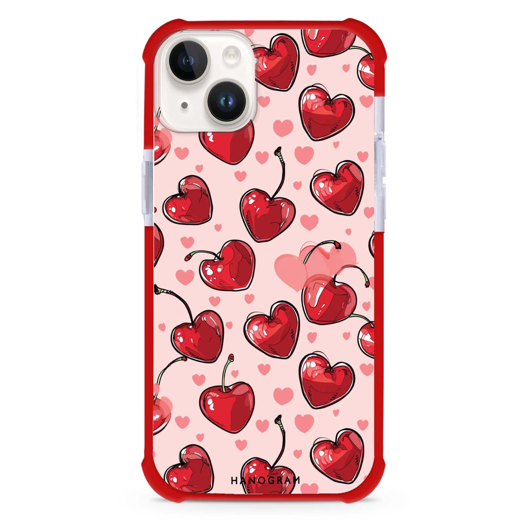 Cherry Amore iPhone 15 Plus Magsafe 兼容超強防摔保護殼