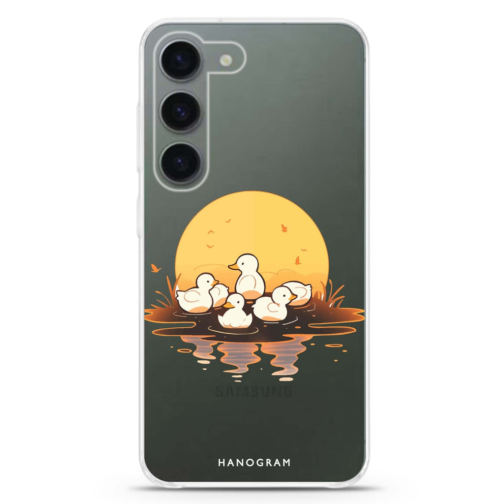 Dawn Duck Drift Samsung Galaxy 水晶透明保護殼