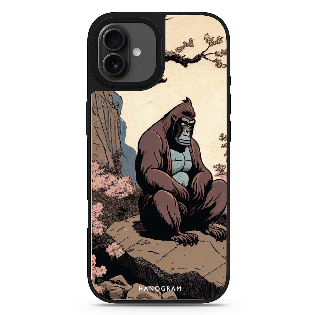 Gorilla life iPhone 17 鏡面手機殼 主圖設計