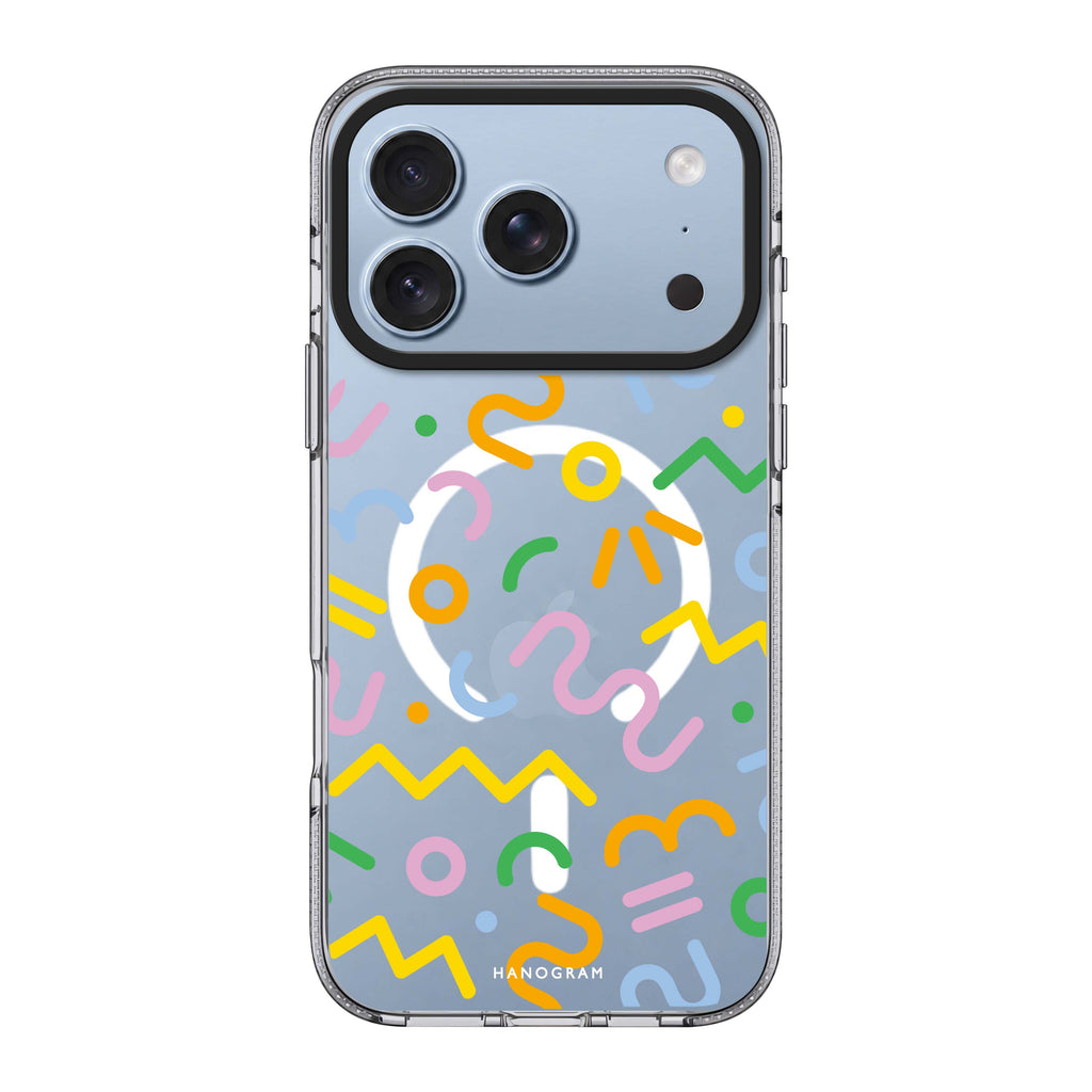 Abstract Doodles 水晶透明保護殼