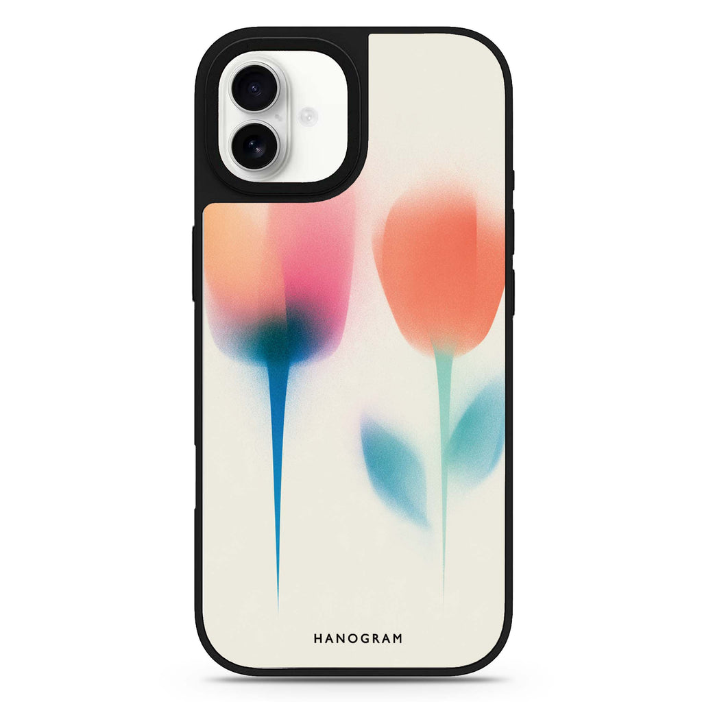 Tulips in Soft Focus 鏡面手機殼